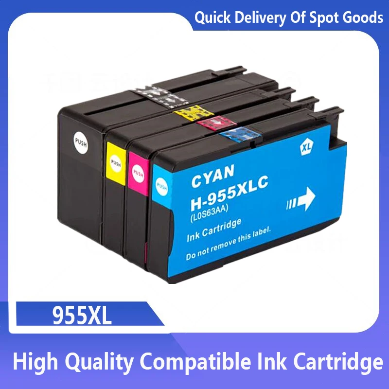 955XL Compatible Ink Cartridge For HP 955 HP955XL 955 XL OfficeJet Pro 7720 7740 8710 8715 8720 8730 8740 8210 8216 8725 printer