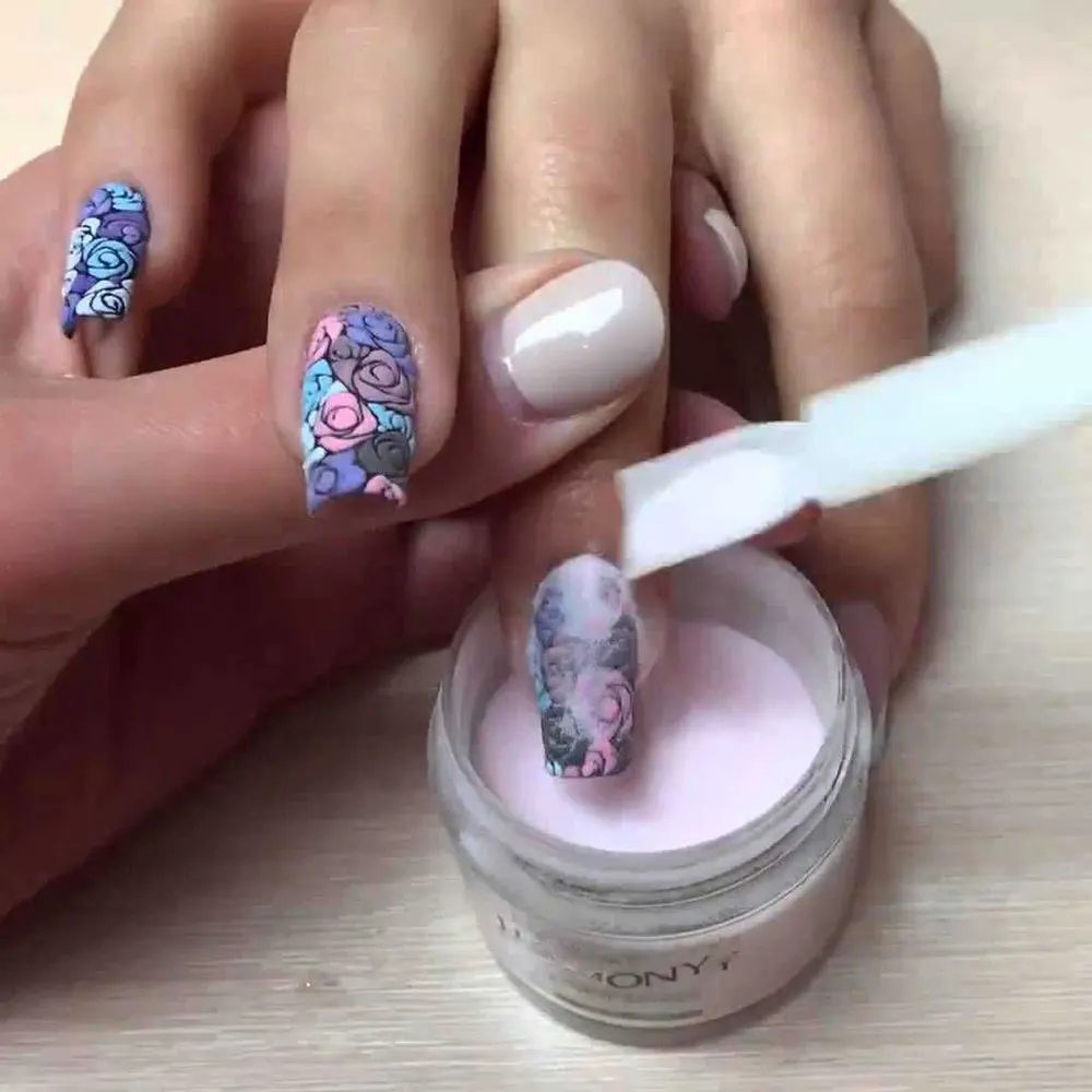 Acrylic Powder Carving Nail Polymer Dip Extension 3in1 Crystal Powder Manicure 1oz/30g nail powder,nail powder set