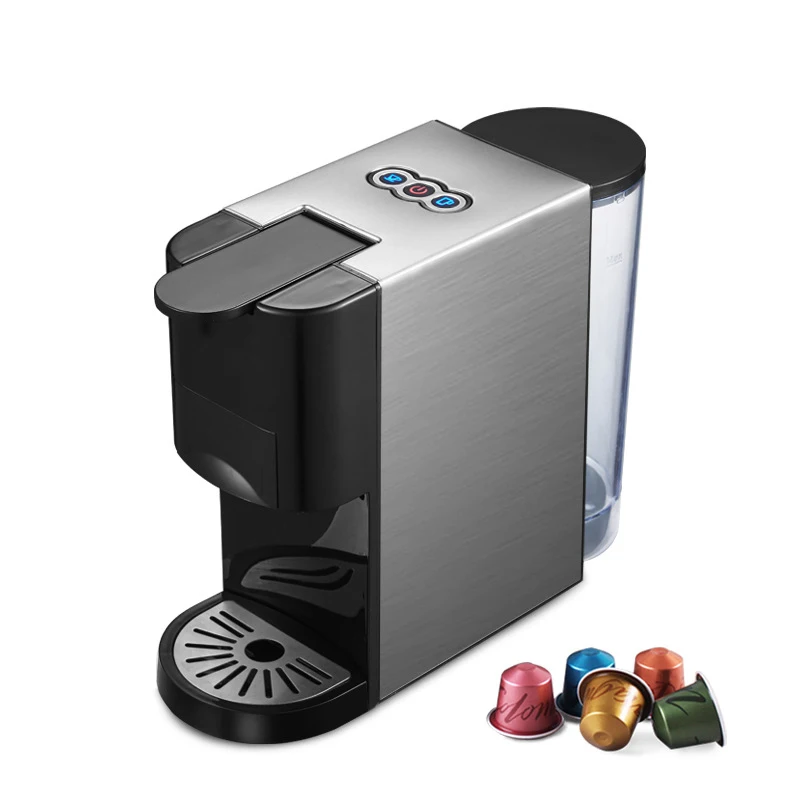 St-513K Macchina Da Caffè 4 In1 Capsule Multiple Espresso Dolce Milk & Nespresso & Ese Pod & Powder Caffettiera Capook In Metallo Inossidabile