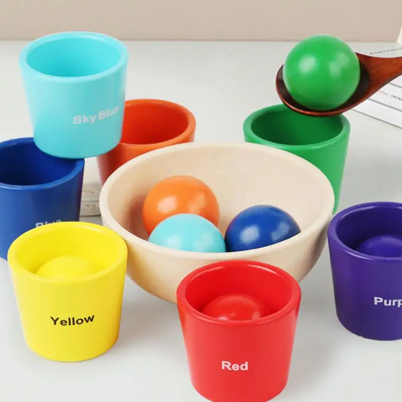 Рисунок 5 - Деревянные игрушки Монтессори для раннего развития