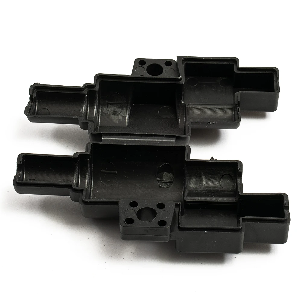 Durable High Quality Fuel Pump Cover Parking Plastic Pump 132mm Holder Housing 12V / 24V Black For 2000W 5000W