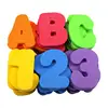 36Pcs Foam Bath Letters Play Set Foam Fun Letters Number Colorful Educational ABC Foam Bath And Shower Toys For 1-3 Baby 1