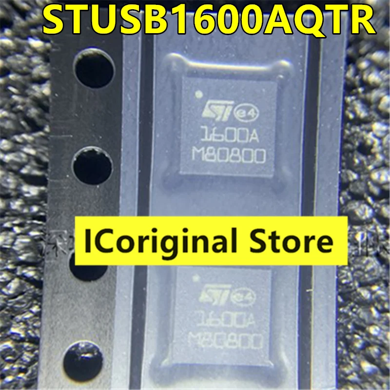 

Original Chip STUSB1600AQTR Integrated power management special IC chip shop QFN-24 package QFN24 STUSB1600A STUSB1600