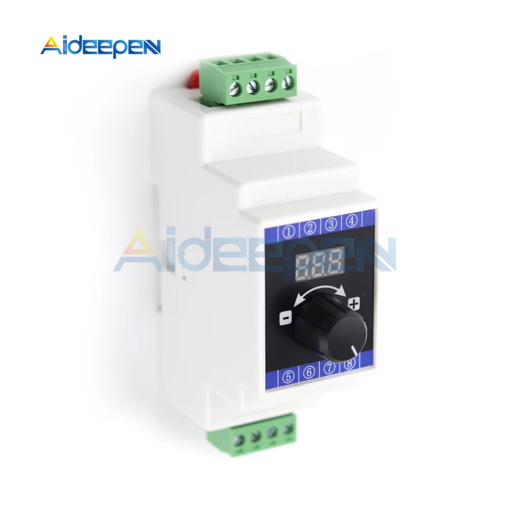 DC15V-28V Current Signal Generator With Communication 485 MODBUS Digital Display Rail Installation Current Signal Generator