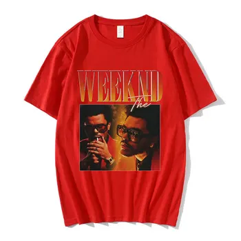 The Weeknd 2.0 90s Vintage Unisex Black Tshirt Men 5