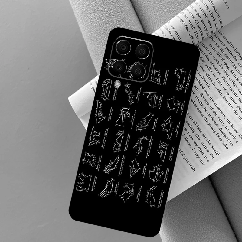Moto Race Tracks Design Phone Case