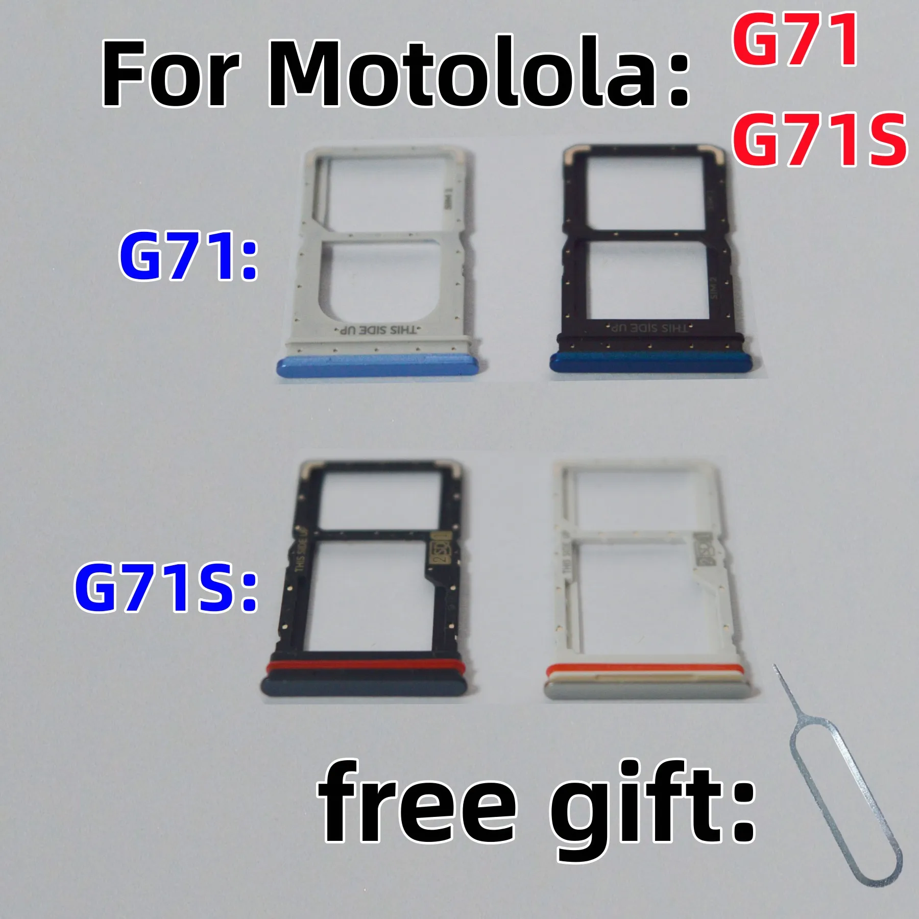 

Адаптер для SIM-карты, лоток, слот для микросхемы, для Motolola Moto G71 G71S, планшетов для sim-карт MOTO G71 G71S