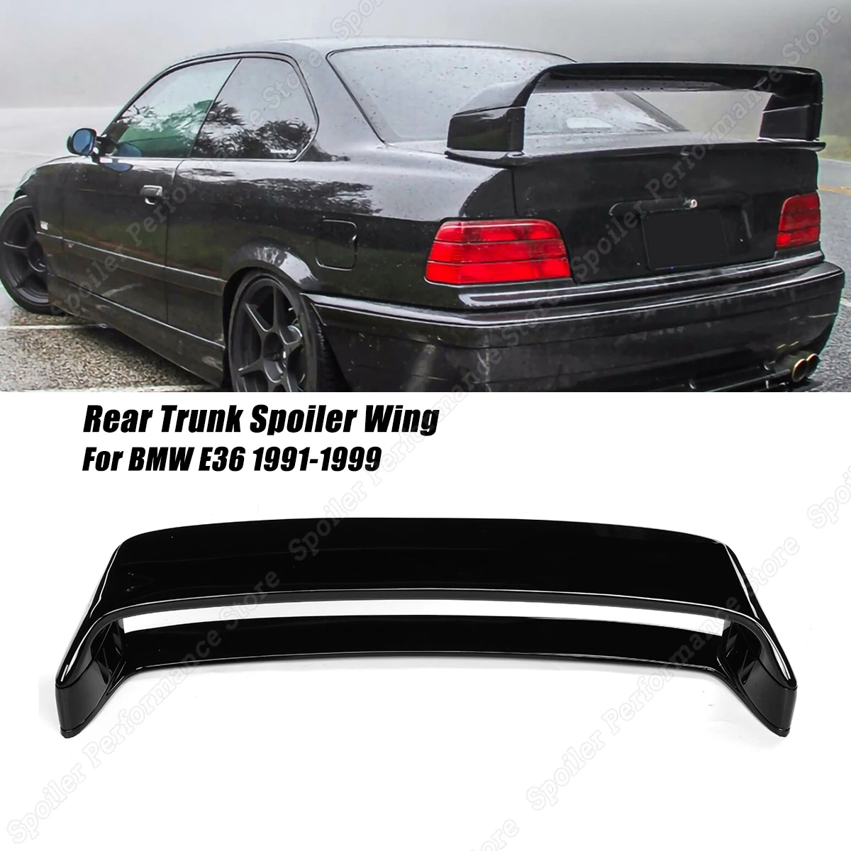 LTW Style Spoiler Installed on the E46 M3 