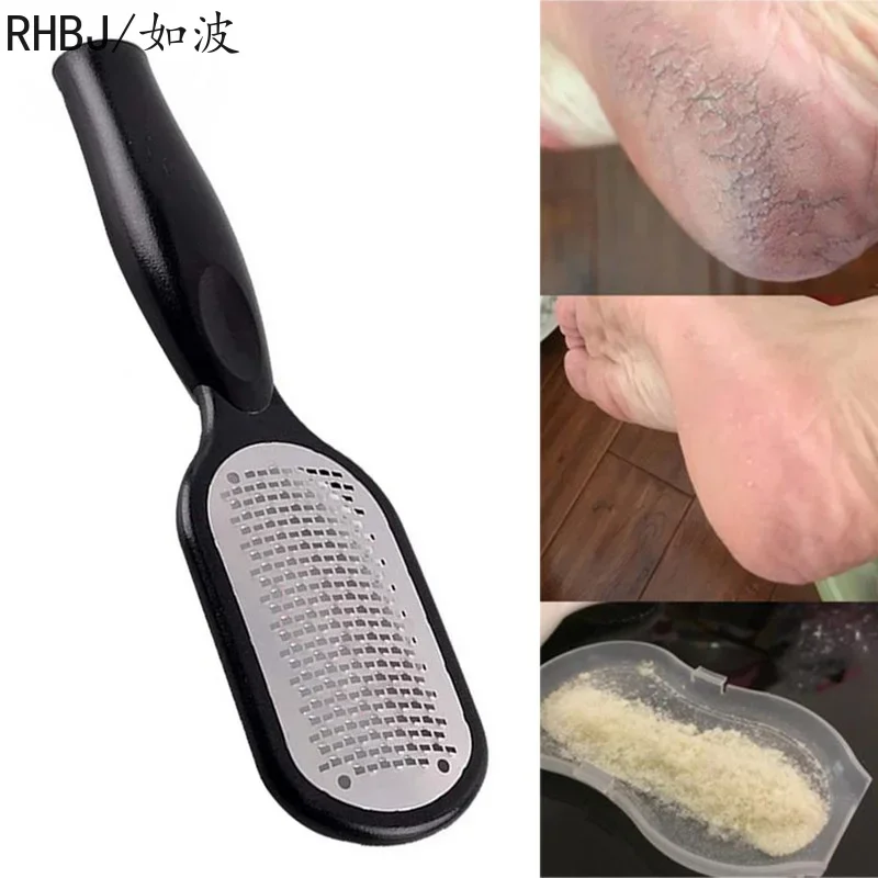 1Pcs professional stainless steel callus remover foot file for heels feet care foot file foot care tool foot exfoliating scrubber foot exfoliating file