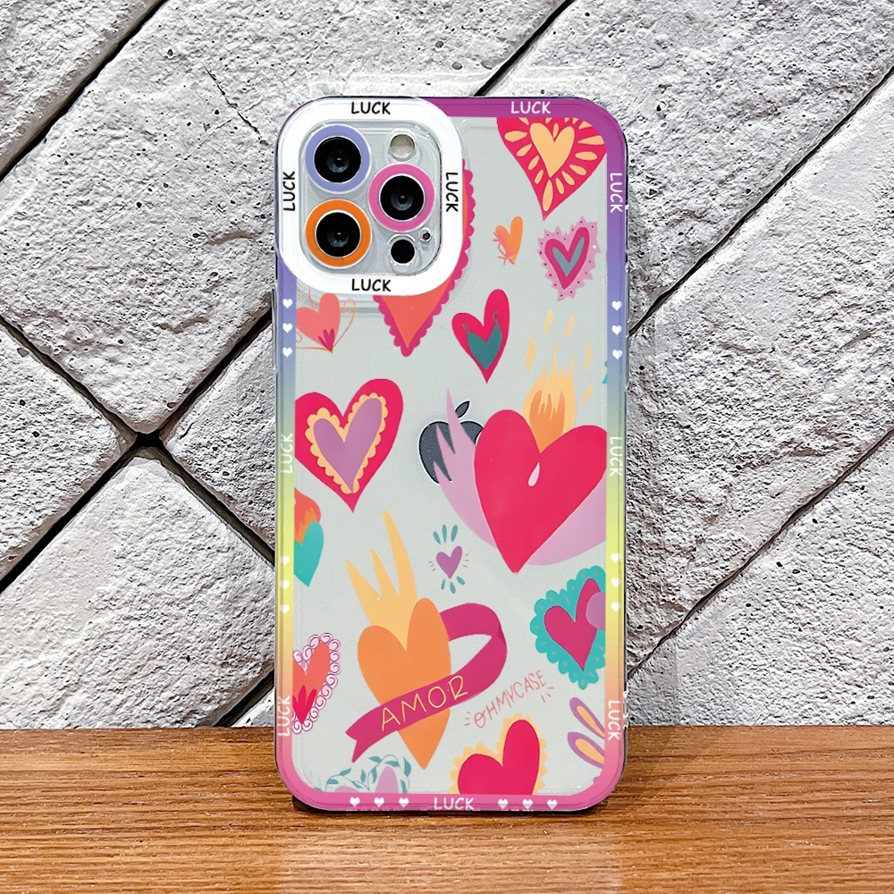 Turkish Blue Evil Eye Transparent Phone Case