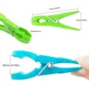 24pcs/48pcs Colorful Plastic Clothespins, Heavy Duty Laundry Clothes Pins Clips With Springs, Air-Drying Clothing Pins Set 2