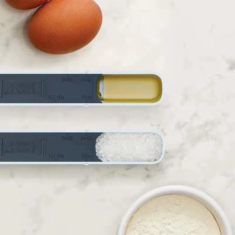 Plastic Measuring Spoon Set Kitchen Measuring Spoons