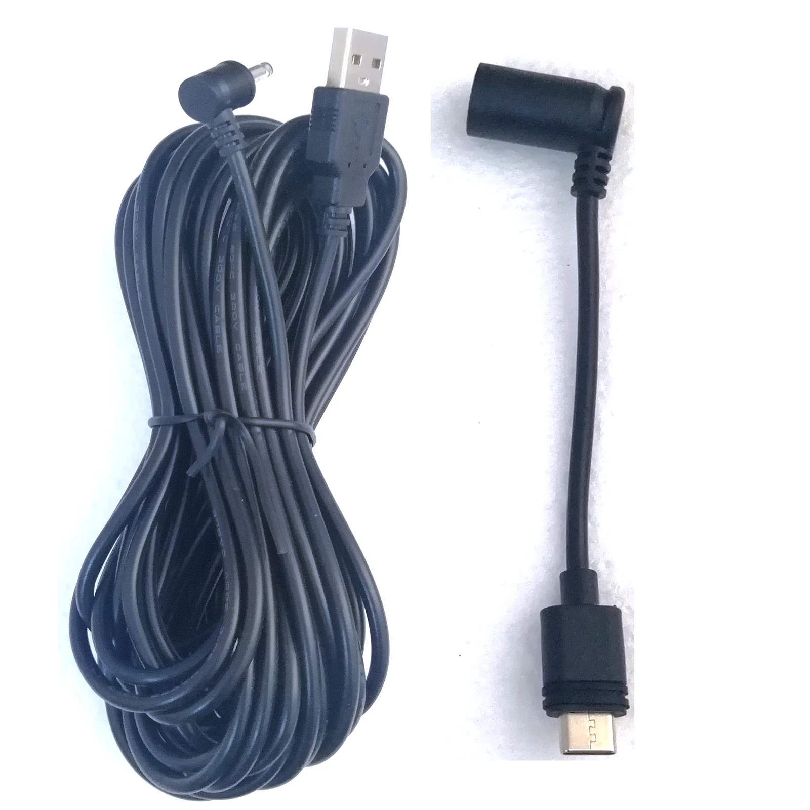 Black Outdoor Charging Cable for Ring Stick Up Cam