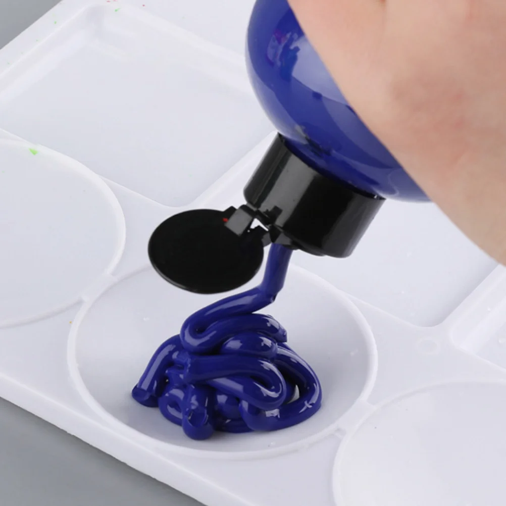 Multi Functional Plastic Paint Watercolor Palette Lightweight Artist Painting Board Pigment Mixing Plates Plastic