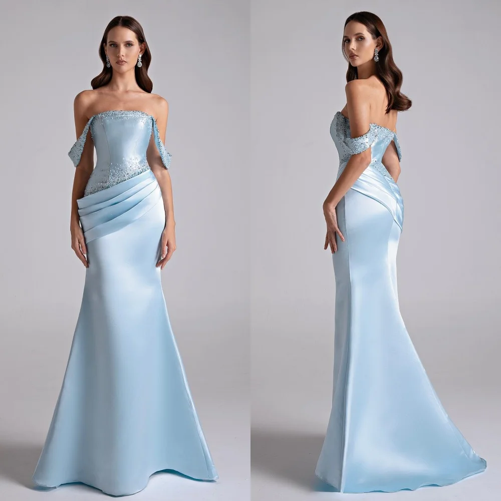 Customized Sexy Elegant Sequined Beading Mermaid Off-the-shoulder Long Dresses Bespoke Occasion Dresses Sizes Available Fashion S99a81541d40f484a940d6ed1b21ca320p