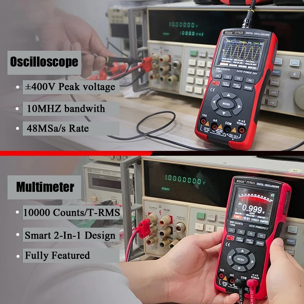 サイト付きSS9000BB弾使用、バネ無し 、サイトのみでも高額なのでお買い得！ BSIDE Dual Channel Oscilloscope Multimeter, 25MHz Bandwidth