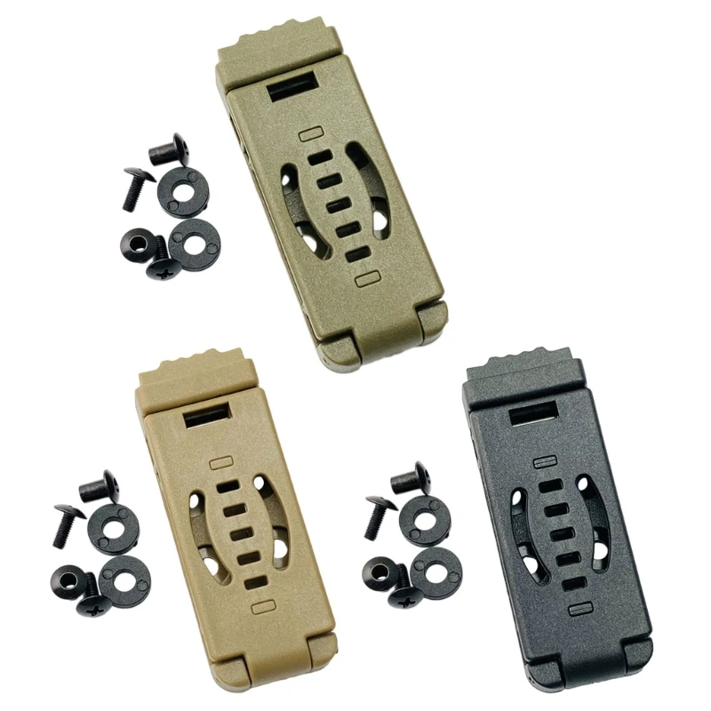 

Quick Open Waist Clip Tactically Back Clip Carrying K Sheath Clip Universal Utility Belt Clip for Pouches Sheath Tools R66E