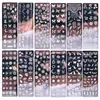 Festive Christmas Nails Stamping Plate Snowflakes Winter Holiday Joy Design Printing Stencil Templates Manicure Tool #Xmas-2022 5