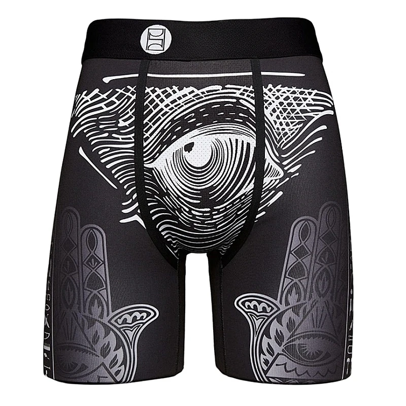 

Men's Panties Novelty Printed Luxury Underwear Man Ice Silk Quick Drying Boxer Shorts Mens Sale Underpants Boxers & Briefs Man