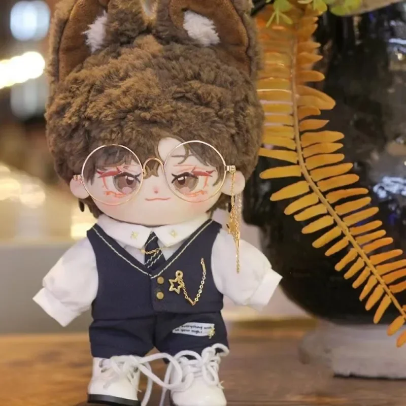 Original Starry Sea Series Costume Uniform 20cm Plush Stuffed Doll Puppy Suit Clothes Elegant Handsome Outfit Cosplay Xmas Gift 3
