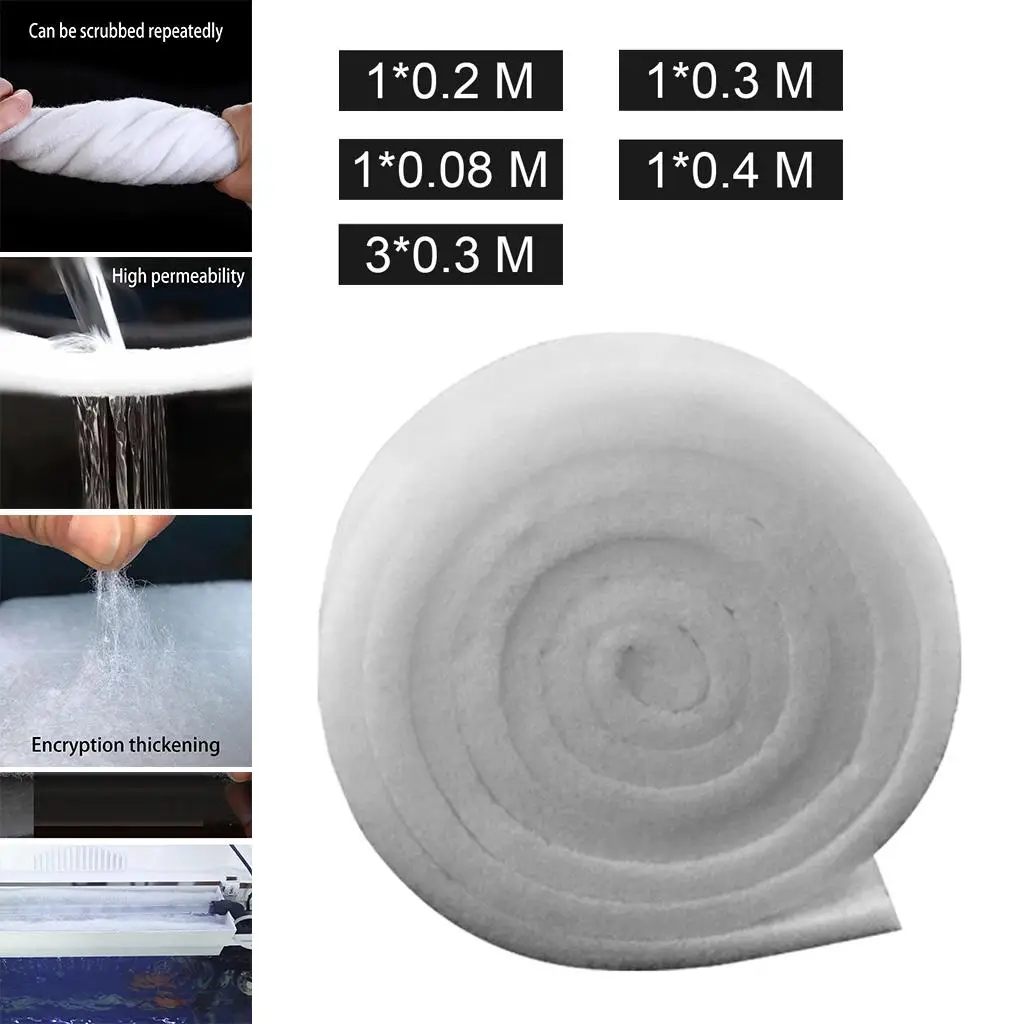 Aquarium Pond Filter Pad Filter Media Cotton Foam Wool Sponge