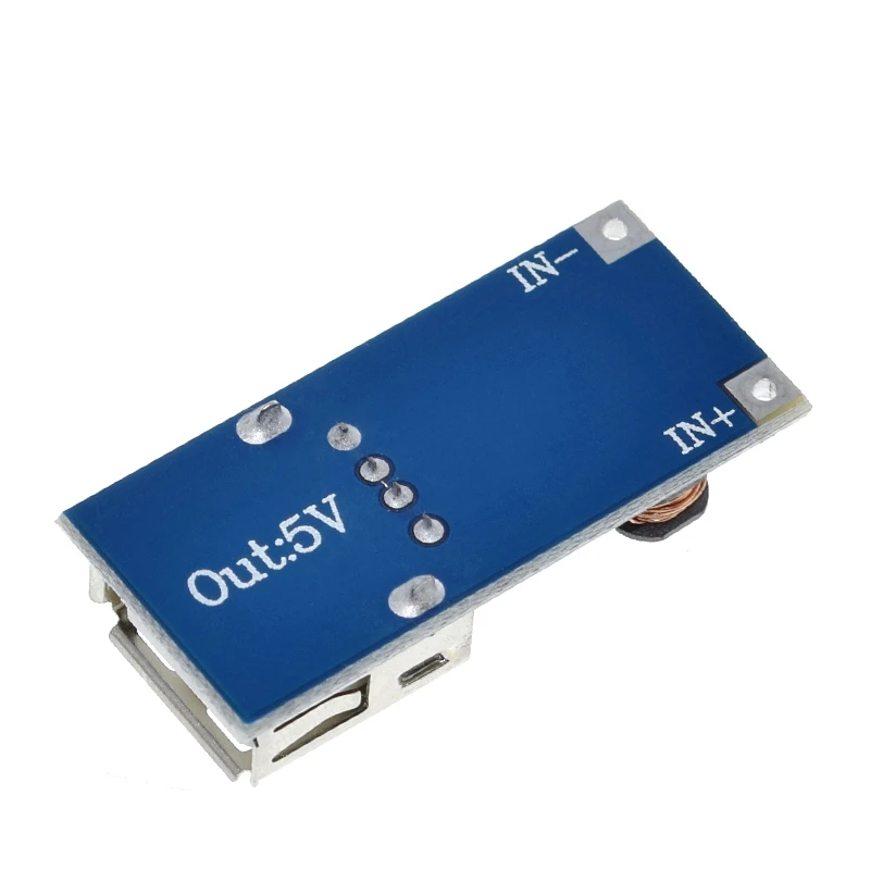 TZT 1/5PCS DC-DC Boost Modul (0,9 V ~ 5 V) 600mA Boost Converter Step Up Modul USB Mobile Power Boost Board TP4056 18650 – Detail 18