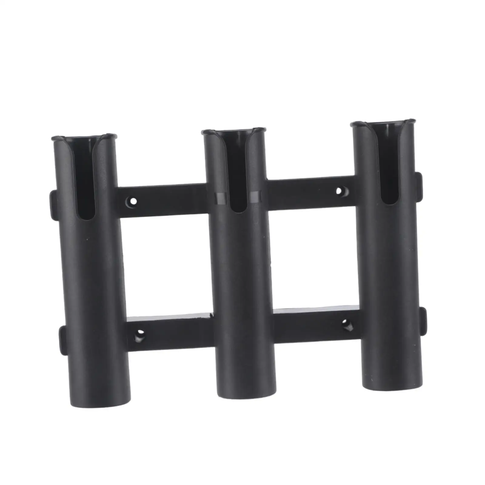 Plastic Boat Fishing 3Tube Link Rod Holder Rack Storage Rest Bracket Socket Tool