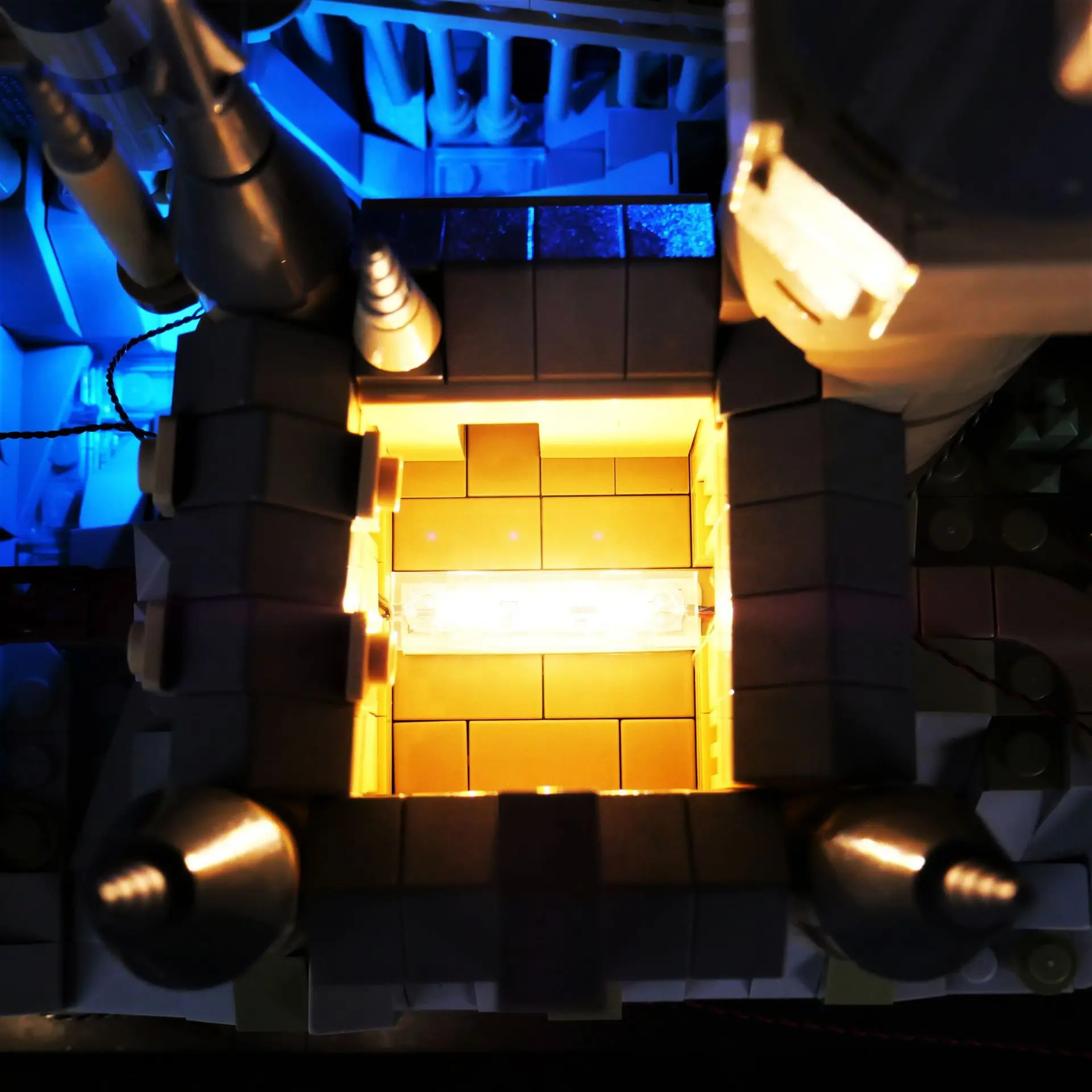 모델 LED 조명 세트는 포함되지 않음 LEGO Castle 및 Grounds 76419 빌딩 블록 벽돌 DIY 램프 장난감 세트와 호환 가능