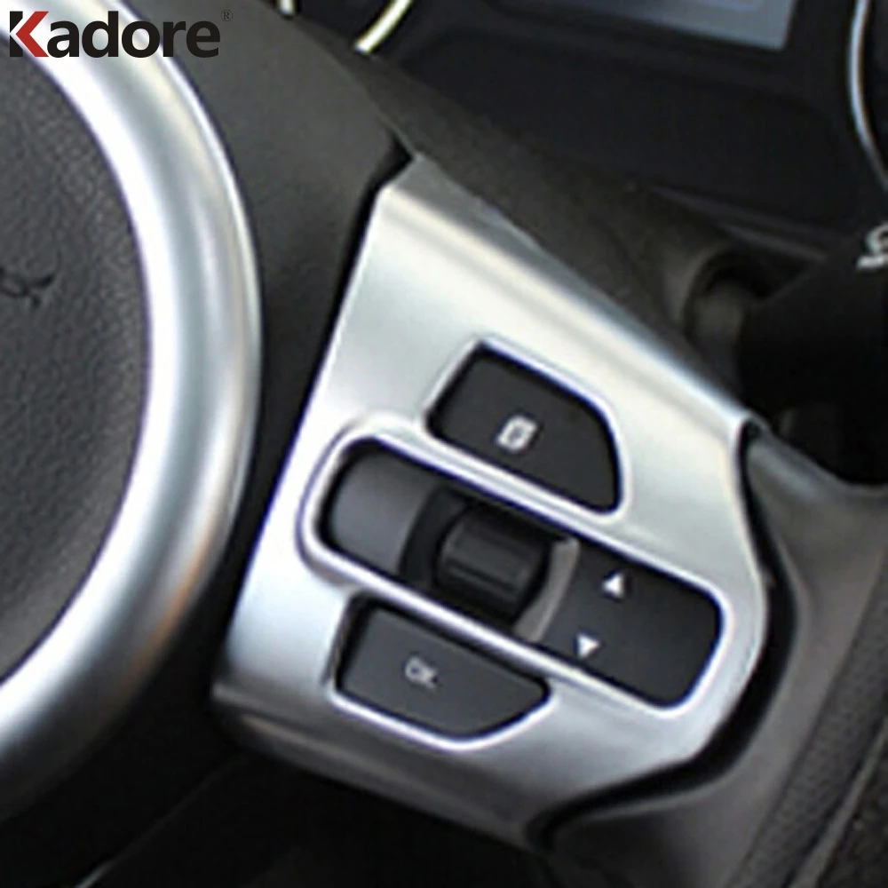 Botón de interruptor de volante mate para Kia Sorento, cubierta