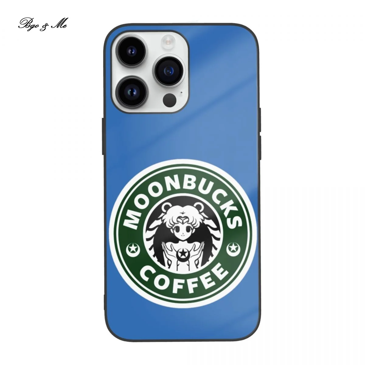 

IPhone 14 Cases Show Your Playful Side with a Black TPU Phone Case Moonbucks Coffee Design Suitable for Everyone