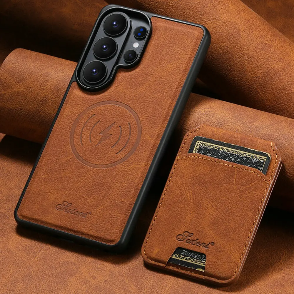 حافظة جلد مغناطيسية Samsung S26 Ultra