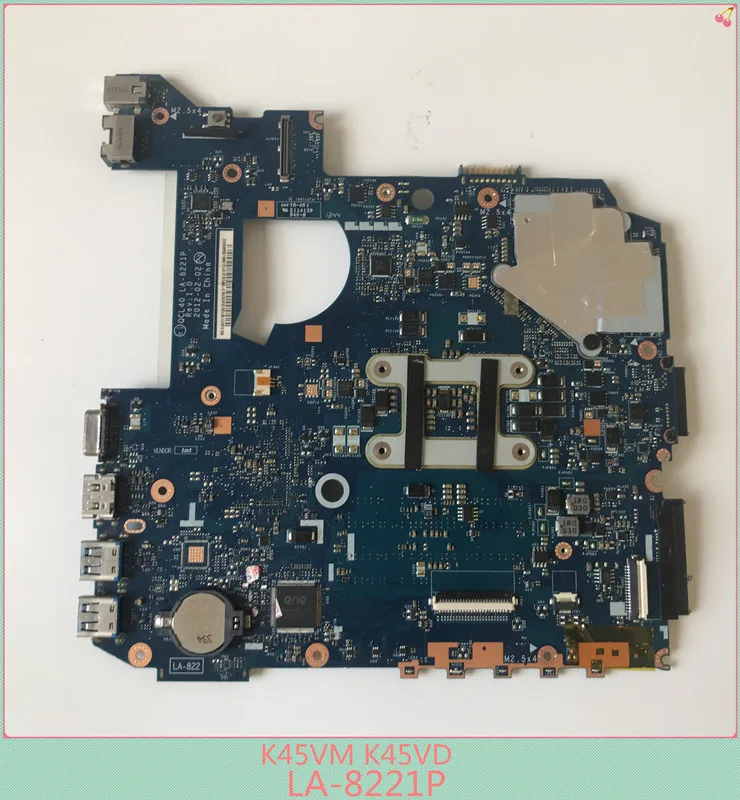 Материнская плата для ASUS A45V A45VD K45VM K45VD QCL40 LA-8221P GT630M |