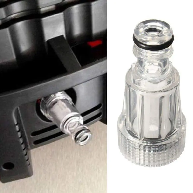 

Eco-friendly Thick Automobile Car Washer Connector Convenient Water Filter Connection Fitting for High Pressure Cleaners