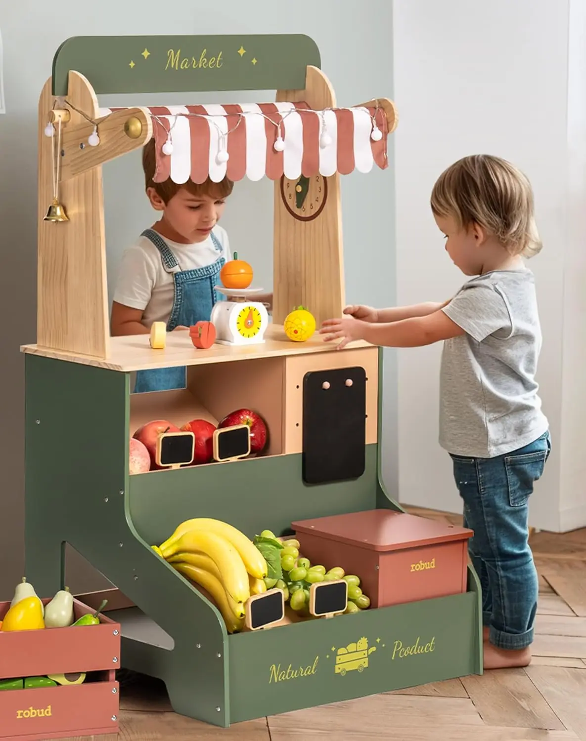 Robud Wooden Pretend Shop 2