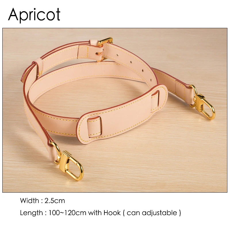 HighQualityGenuineLeatherBagStrapLength98CM120CMLuxury