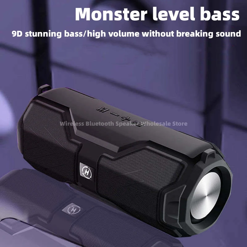 

Bluetooth динамик частная модель H29 Портативный беспроводной Bluetooth динамик наружная Вставка карты водонепроницаемый сабвуфер