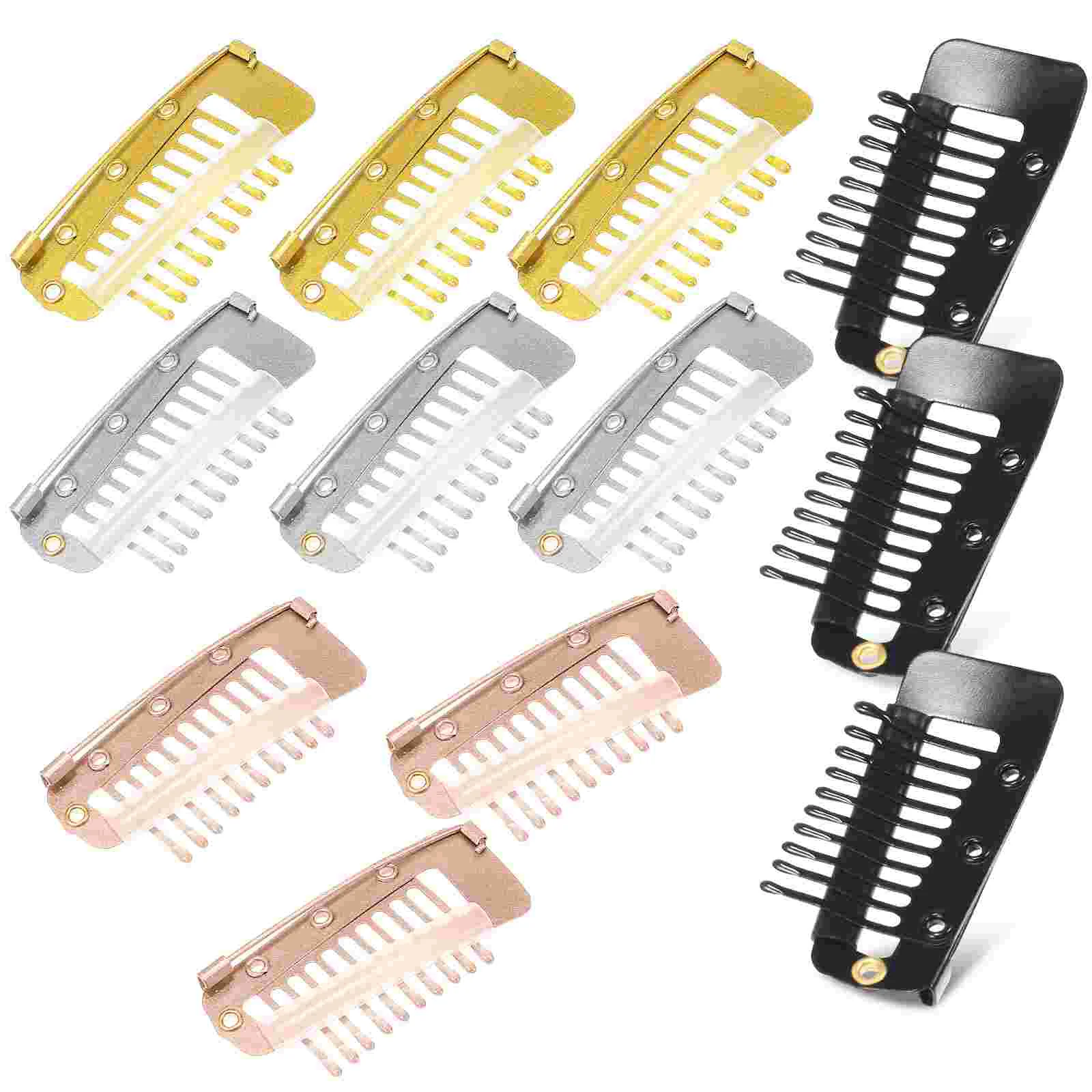 

12 Pcs Hair Styling Tool Making Clip Kit 36cm Extension Tools Modeling Clips for Extensions Miss