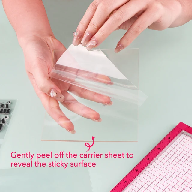 Multi-Use Non-Slip Sticky Mats with Stamp Positioning Tool 5