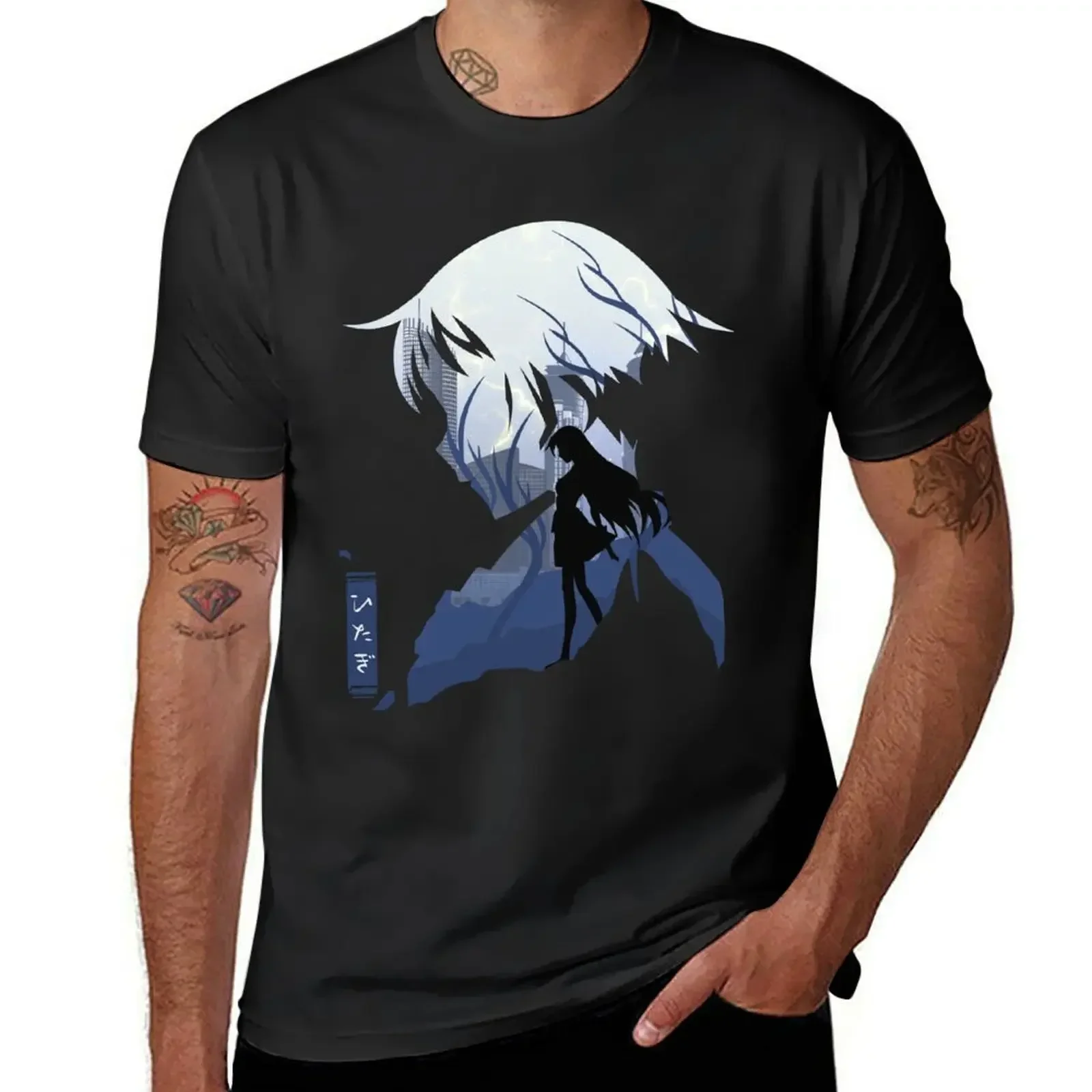

Hitagi Senjougahara T-shirt hippie clothes cute clothes mens graphic t-shirts