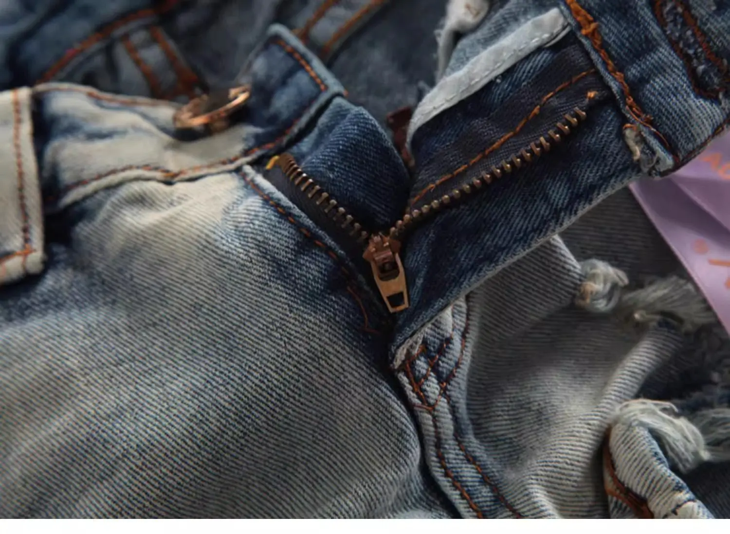 Zynvora Denim Shorts size chart