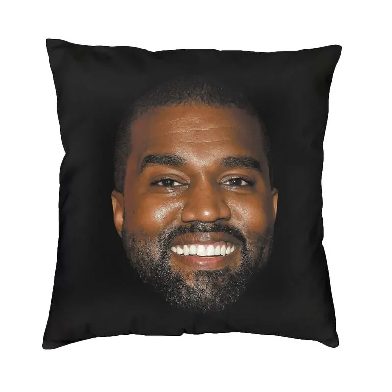 

Funny Kanye West Meme Cushion Lining Soft and Cute Federa for Cushion for Car Sofa Federa in Polyester with Zipper