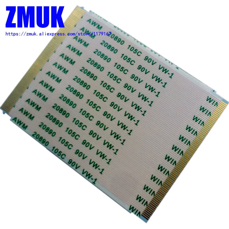 

80Pin T-CON Гибкий плоский кабель для HDTV LVDS E230343 AWM 20890 105C 90V VW-1 FFC