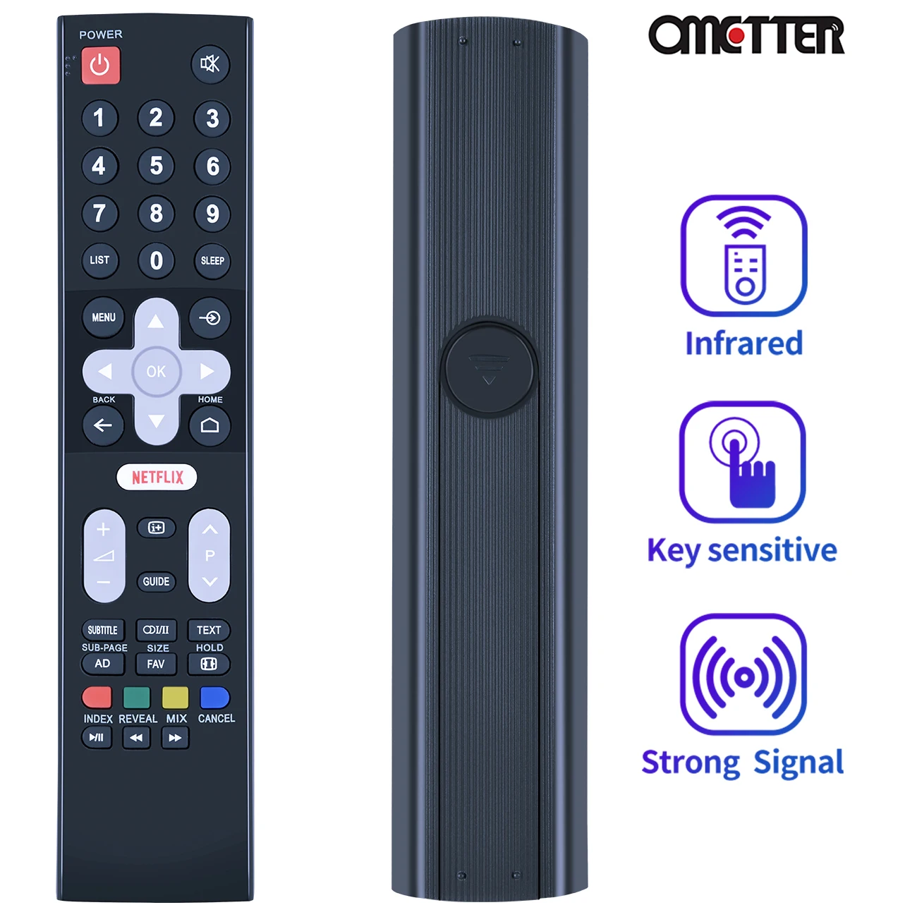 Пульт дистанционного управления для Skyworth 4K HD Smart Digital Android светодиодный TV, пульт дистанционного управления с универсальным приложением Netflix для телефона