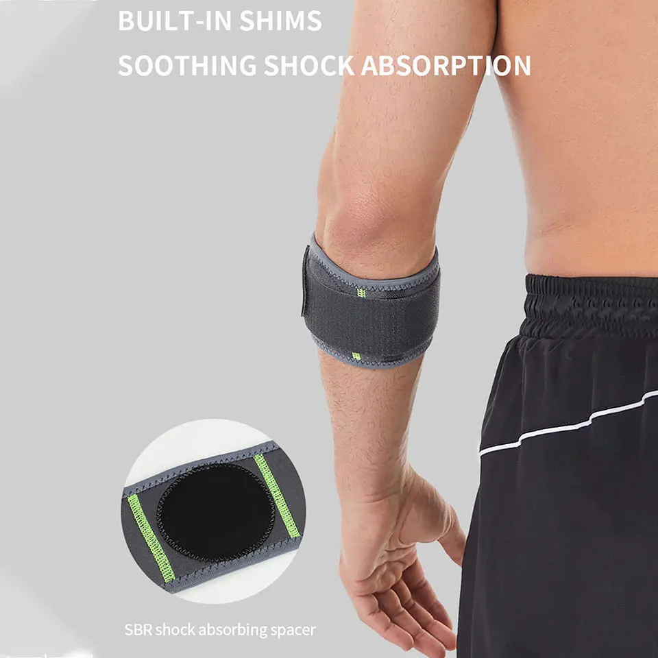 Tennis golf ball elbow strap 1PC Forearm Brace Strap Compression Elbow Compression Pad Brace for Pain Relief