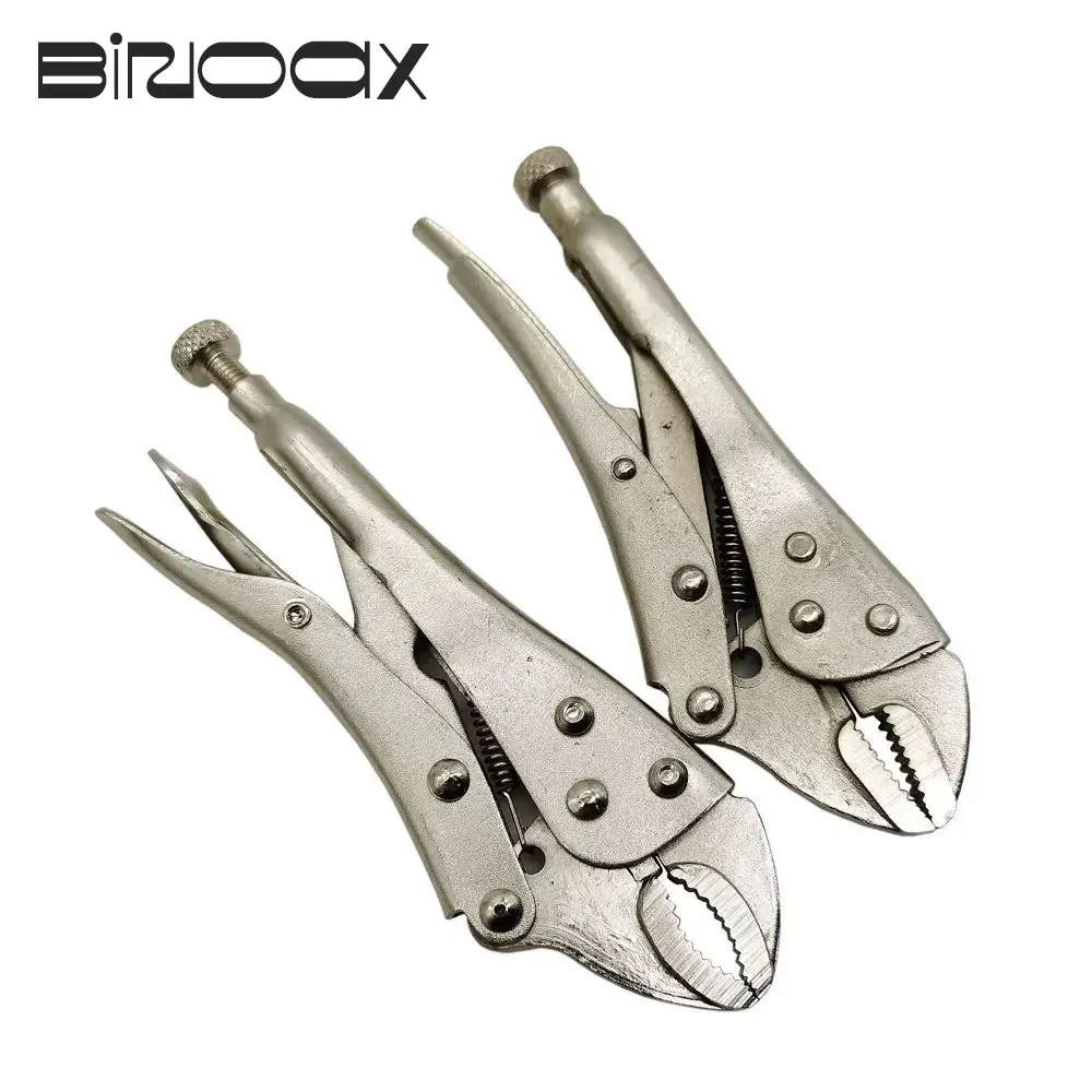 

Binoax 1Pcs 5 inch Pro Straight Jaw Lock Locking Mole Plier Vise Vice Grips Pliers Welding Tool for Woodworking