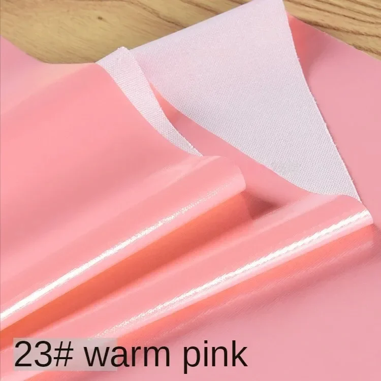 Premium Shiny Stretch Faux Leather Fabric by the Meter for Fashion Sewing & Design