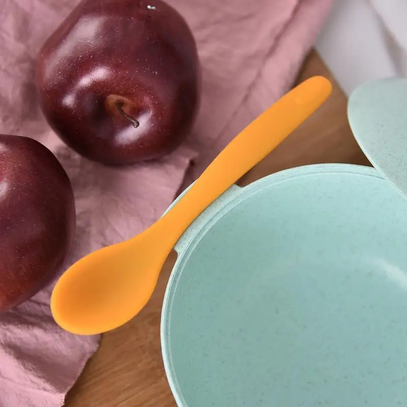 Flexible Heat Resistant Silicone Spoon Universal Scraper Spatula Ice Cream Cake For Shovel Kitchen Tool Utensil Good Quality
