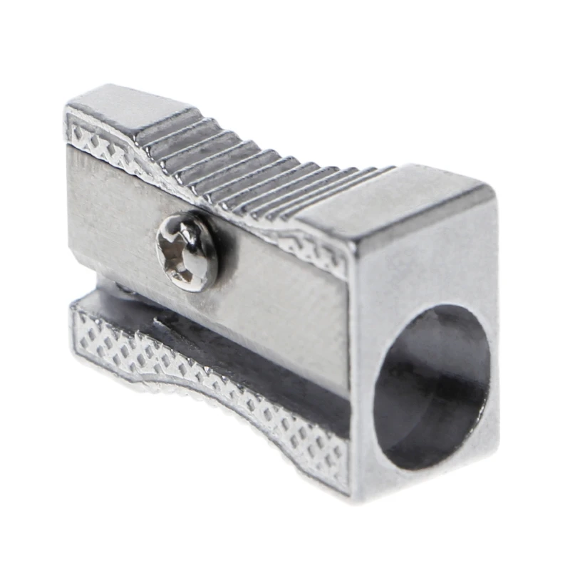 Metal Bevelled Single Hole Pencil Sharpener School Office Sharpener Stationery pencil sharpener