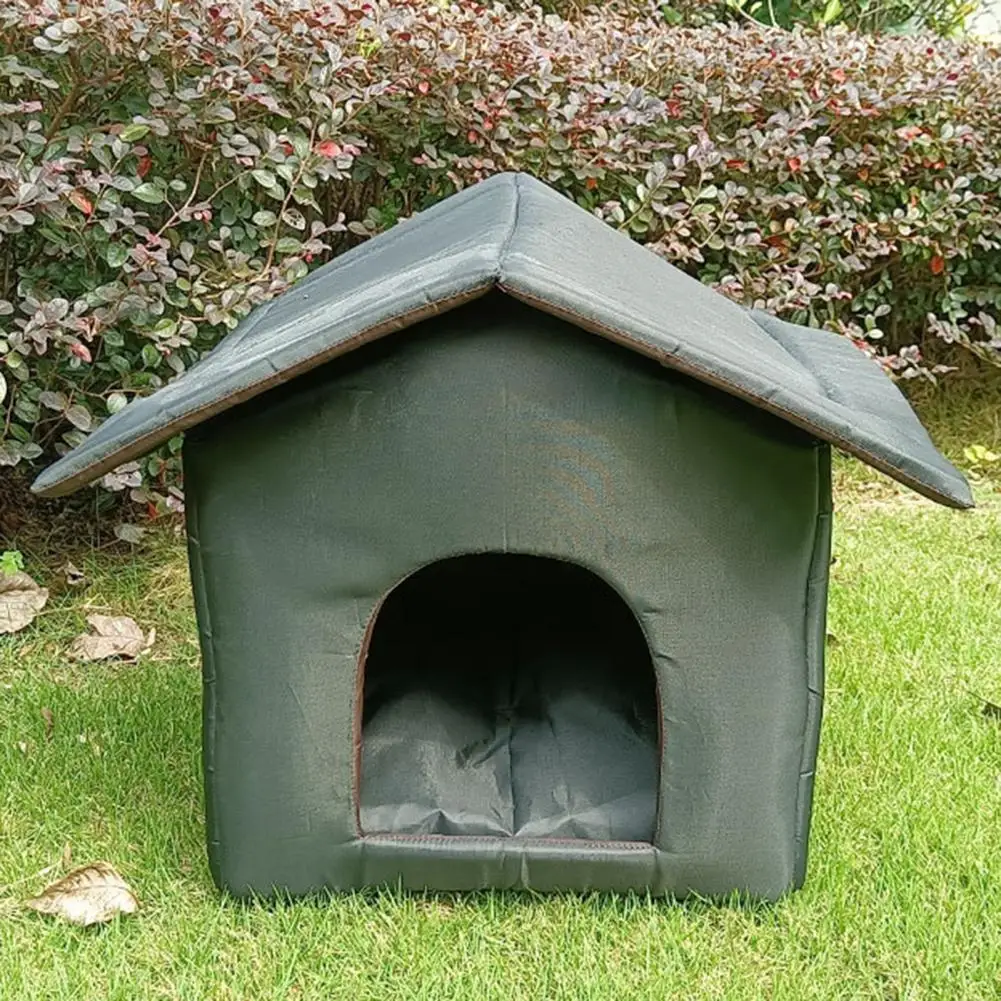 OutdoorPetHouseWaterproofPetTentBedCatsHouseFoldablePet