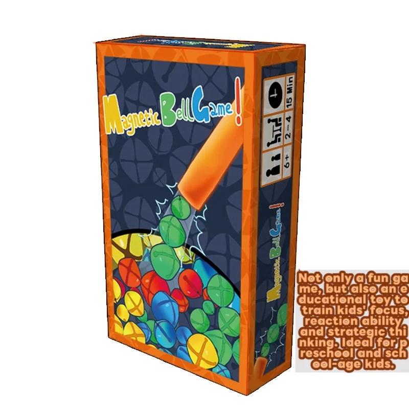 자석벨 챌린지 게임, 몬테소리 소근육 발달 훈련 장난감, 6세 이상 어린이용, 24인용 가족 테이블 게임, 휴대용 여행 게임 선물, 생일, 파티, 크리스마스, 할로윈, 부활절, 국경일, 어린이날에 적합, 남아